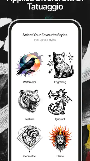 Ink AI: Prova e Crea Tatuaggi screenshot