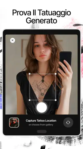 Ink AI: Prova e Crea Tatuaggi screenshot