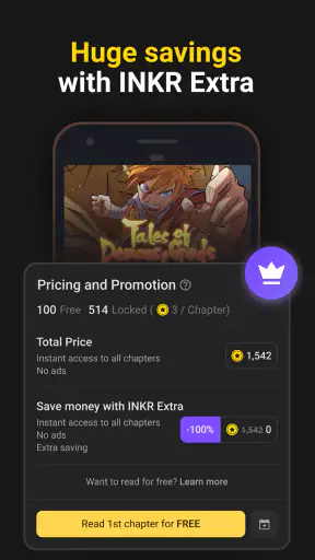 INKR — Comics, Manga, Webtoons screenshot