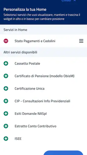 INPS Mobile screenshot