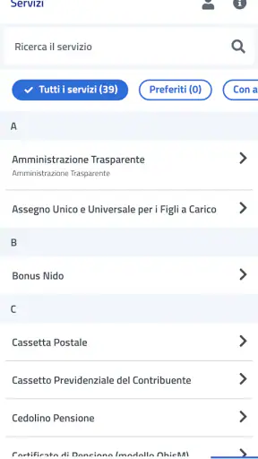 INPS Mobile screenshot