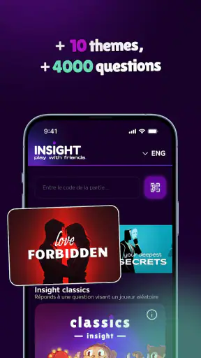 Insight - Gioco tra amici screenshot