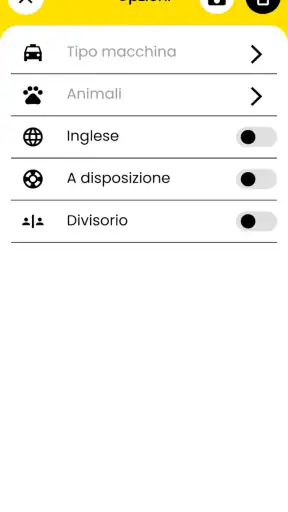 inTaxi, in taxi in Italia screenshot