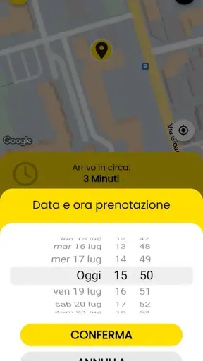 inTaxi, in taxi in Italia screenshot
