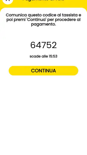 inTaxi, in taxi in Italia screenshot