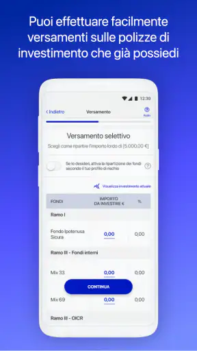 Intesa Sanpaolo Assicurazioni screenshot