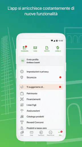 Intesa Sanpaolo Mobile screenshot