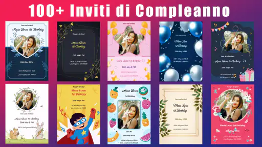 Invito di compleanno screenshot