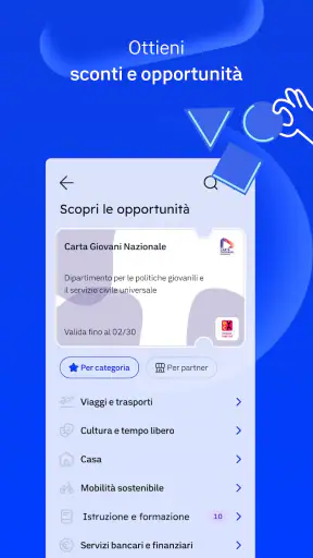 IO, l'app dei servizi pubblici screenshot