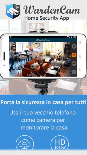 IP-Cam Sicurezza domestica screenshot
