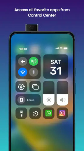 iPhone Control Center iOS 16 screenshot