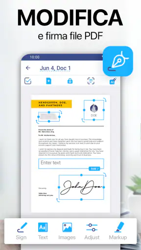iScanner - Scanner PDF screenshot