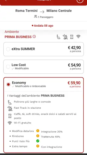 Italo Treno screenshot