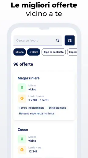 iziwork - offerte di lavoro screenshot