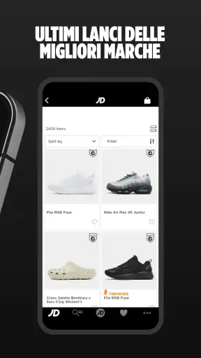 JD Sports screenshot