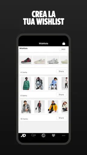JD Sports screenshot