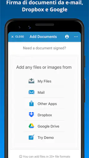 JetSign: Compila e firma PDF screenshot
