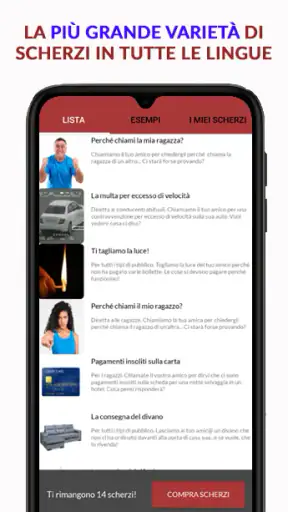 Jokesphone -Scherzi Telefonici screenshot
