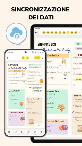 Journal & Note: Blocco Note screenshot