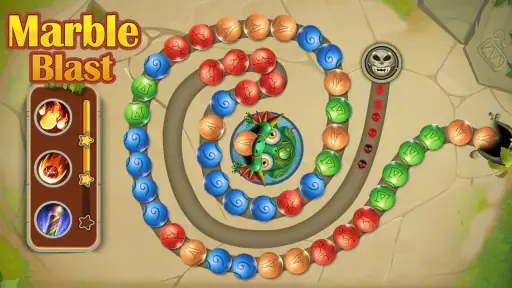 Jungle Quest:Marble Blast Game screenshot