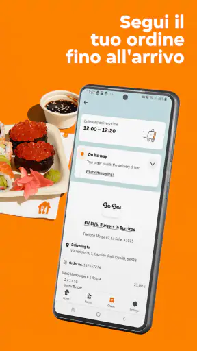 Just Eat ITA Cibo a Domicilio screenshot