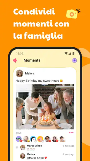 JusTalk Kids Messenger screenshot
