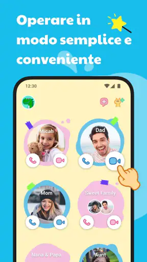 JusTalk Kids Messenger screenshot