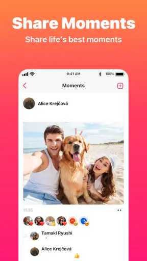 JusTalk - Videochat e chiamate screenshot