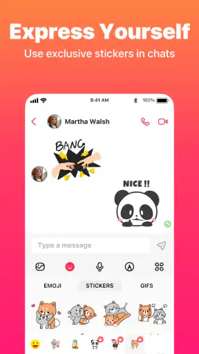 JusTalk - Videochat e chiamate screenshot