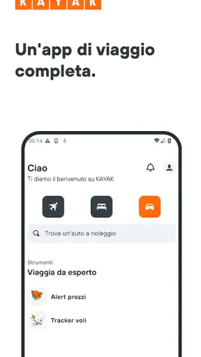 KAYAK: voli, hotel e auto screenshot