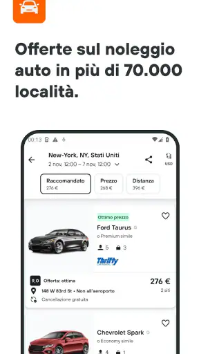 KAYAK: voli, hotel e auto screenshot