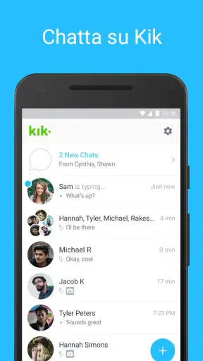 Kik screenshot