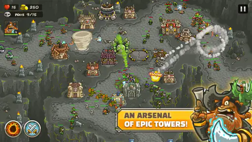 Kingdom Rush Frontiers TD screenshot