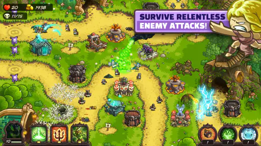 Kingdom Rush Vengeance TD Game screenshot