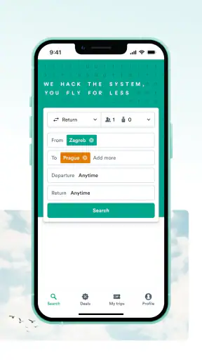 Kiwi.com - Prenota voli aerei screenshot