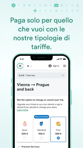 Kiwi.com - Prenota voli aerei screenshot