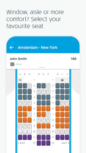 KLM - Prenoti un volo screenshot