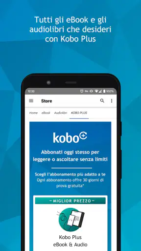 Kobo Libri screenshot
