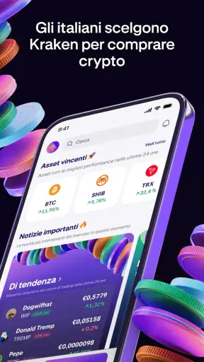 Kraken - Acquista Crypto screenshot