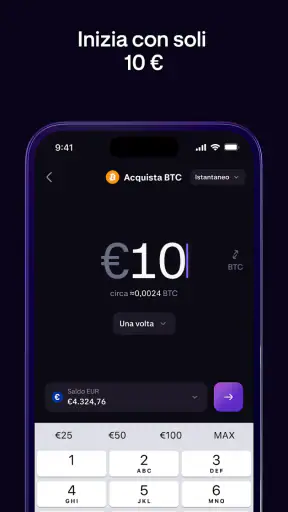 Kraken - Acquista Crypto screenshot