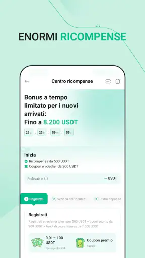 KuCoin: compra BTC e crypto screenshot