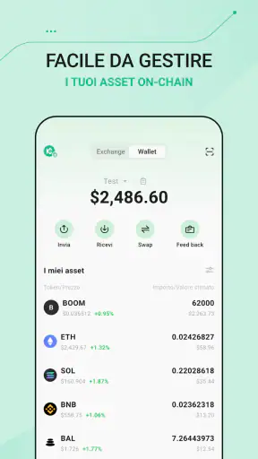 KuCoin: compra BTC e crypto screenshot
