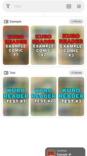 Kuro Reader+ Pro screenshot