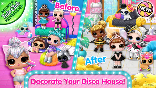 L.O.L. Surprise! Casa-Disco screenshot