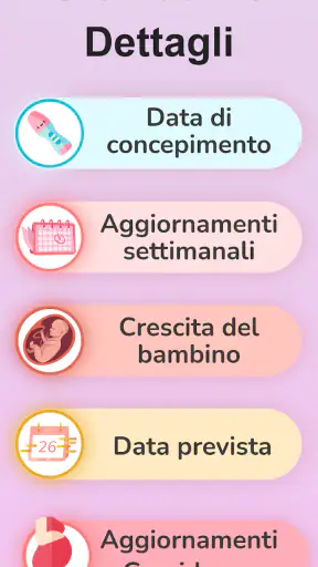 La mia gravidanza in italiano screenshot
