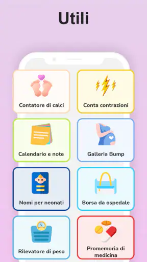 La mia gravidanza in italiano screenshot