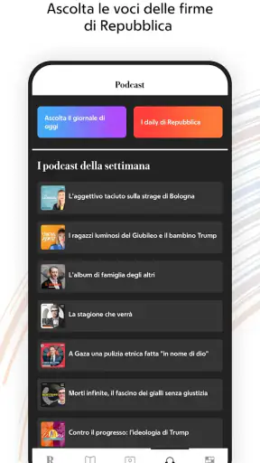 la Repubblica - news online screenshot