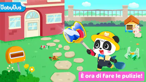 La vita di Baby Panda: pulizie screenshot