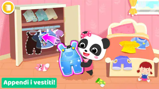 La vita di Baby Panda: pulizie screenshot