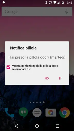 Lady Pill Reminder screenshot